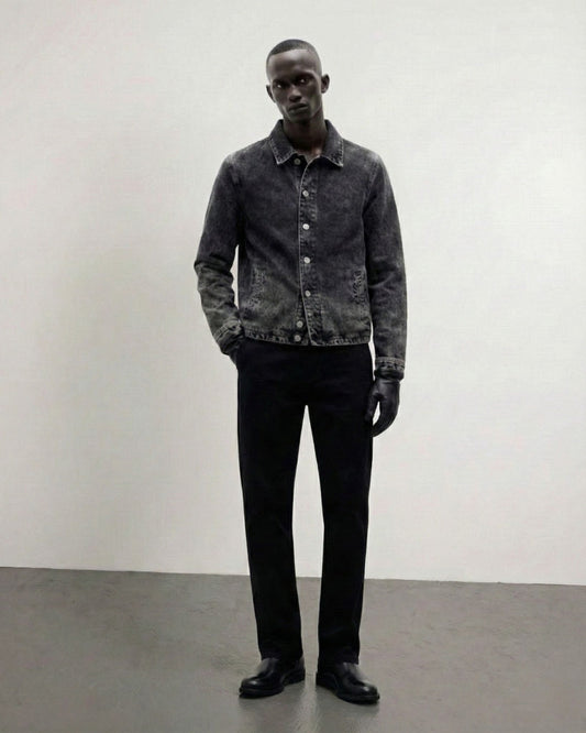 Acid Wash Denim Jacket