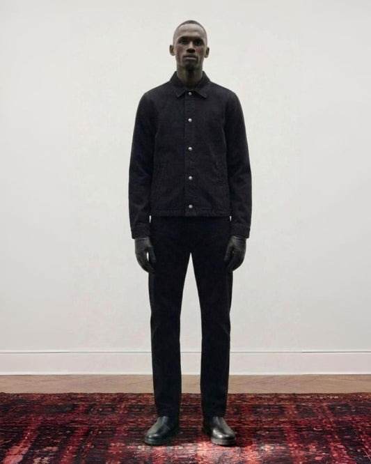 Carbon Black Denimjacke