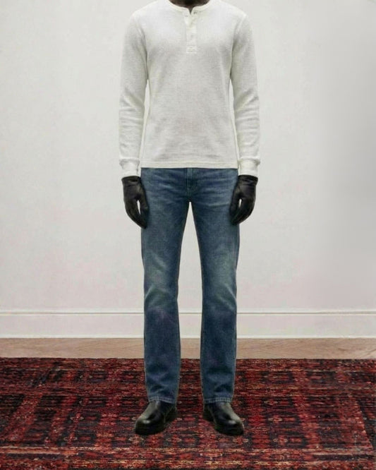 Japanese Straight Fit Jeans | Vintage Blue