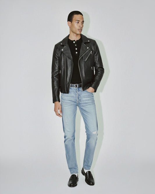 Signature Leather Motorcycle Jacket