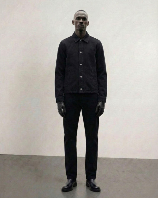 Carbon Black Denim Jacket