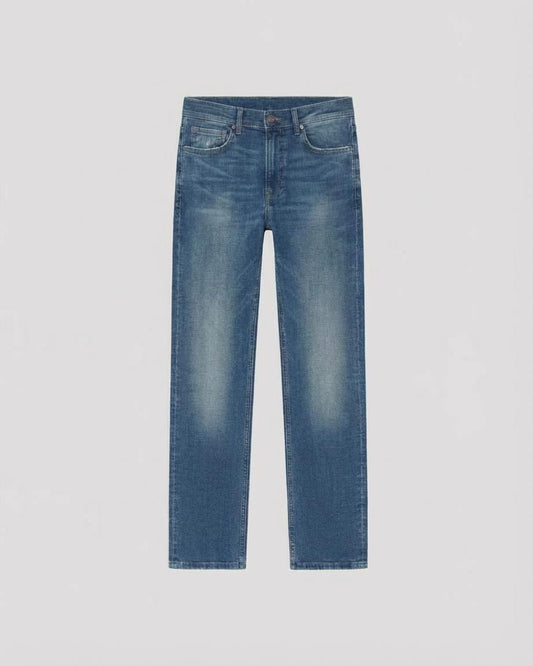 Straight Fit Jeans in Vintage Blue