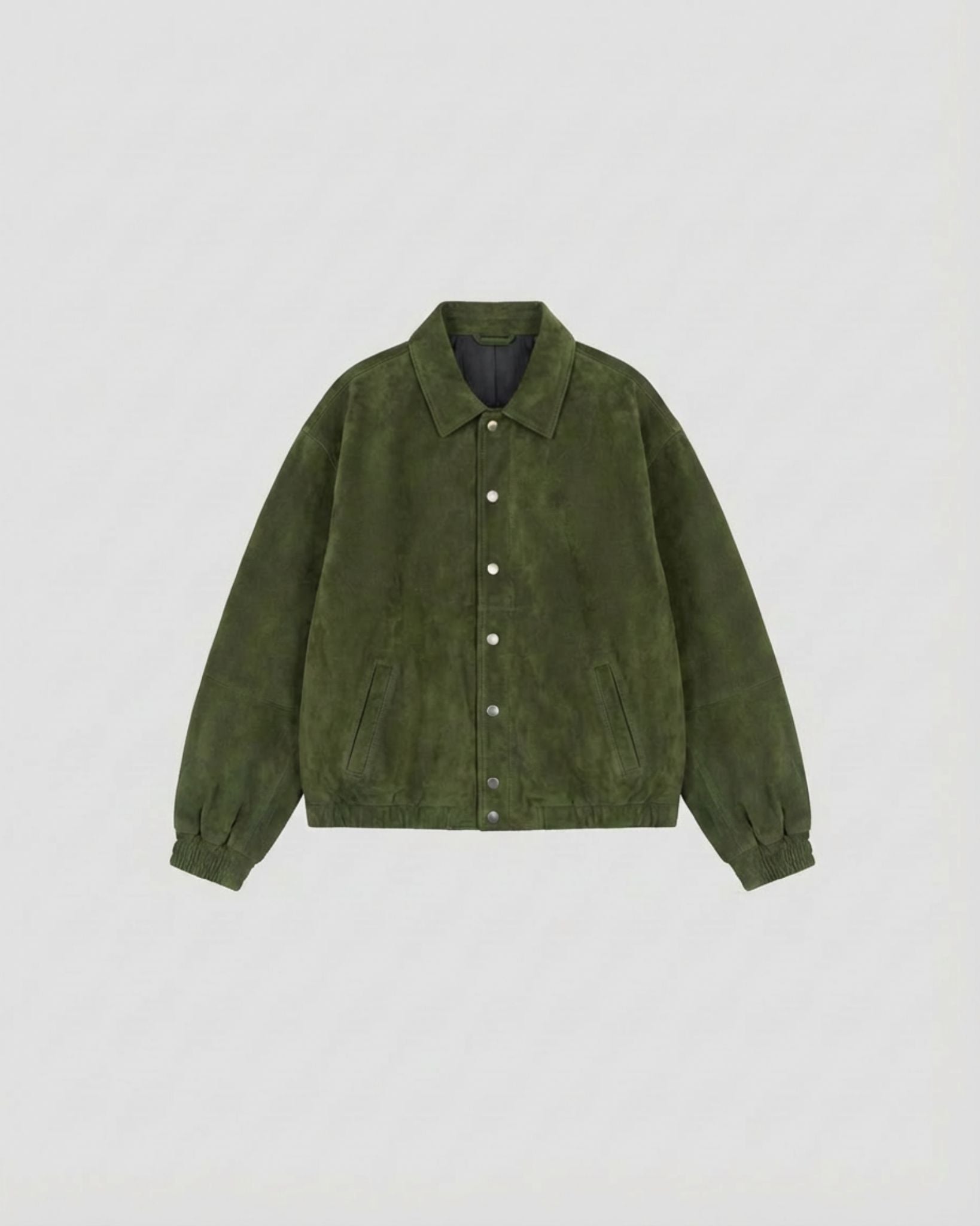 Vegan Suede Track Jacket