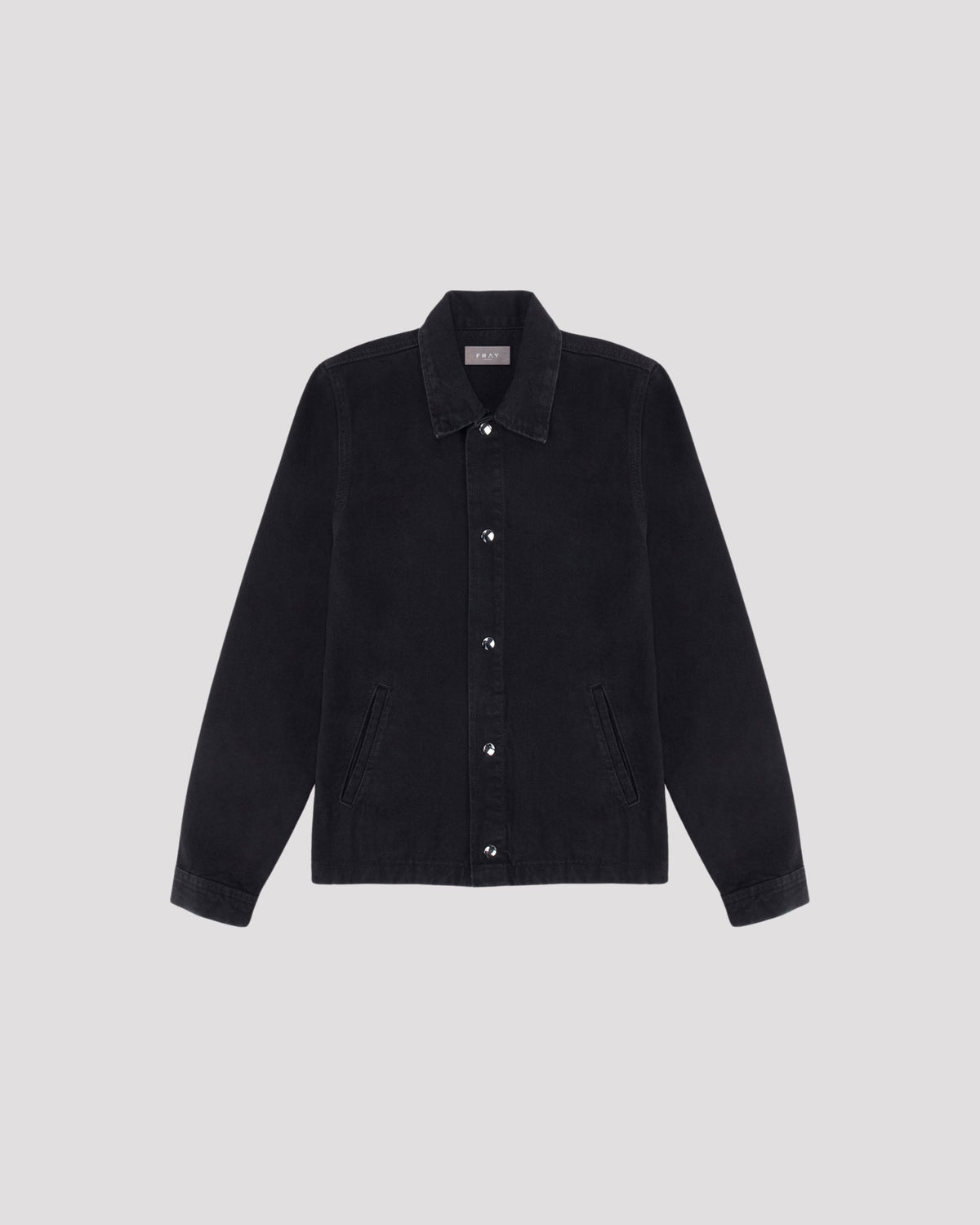 Carbon Black Denim Jacket